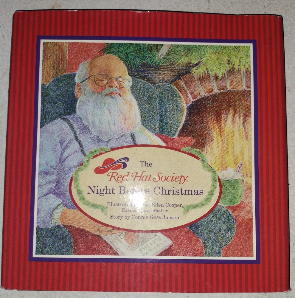 Red hat society xmas book